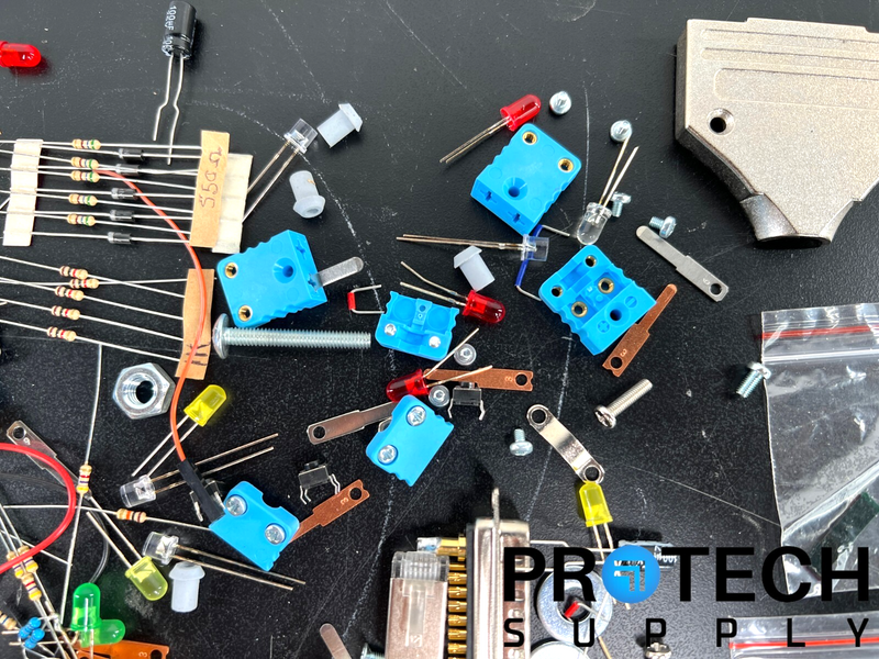 Load image into Gallery viewer, Lot of Misc. Industrial Hardware / Connectors / Resistors