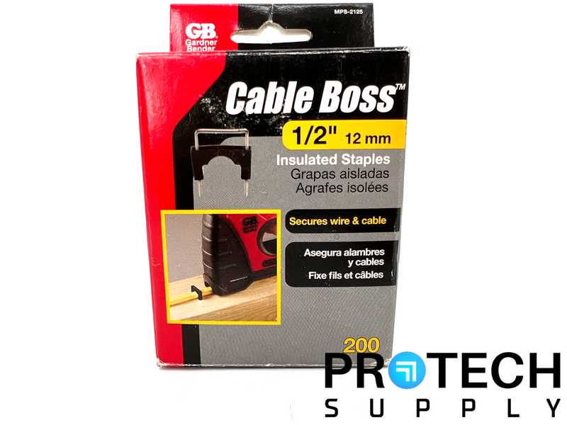 Load image into Gallery viewer, (175/Pk) Gardner Bender MPS-2125 Insulated Staples