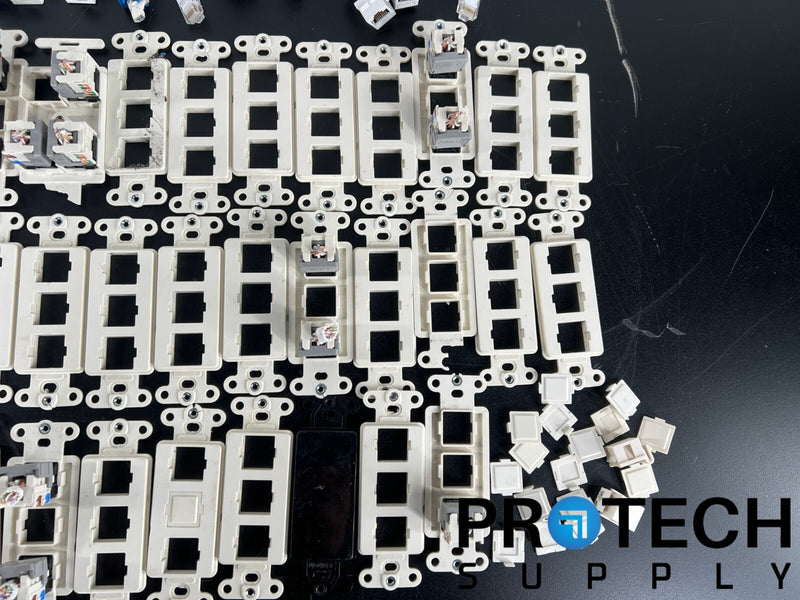 Load image into Gallery viewer, Lot of SYSTIMAX Miscellaneous Outlet Connectors/Covers