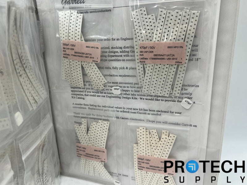 Load image into Gallery viewer, AVX Capacitor Sample Book Kit AVXRCAPC060370N250 with WARRANY