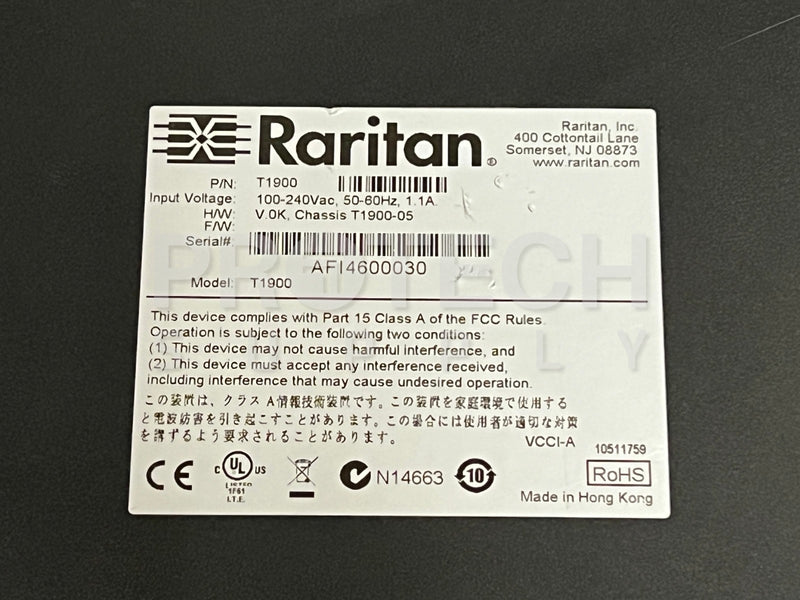 Load image into Gallery viewer, Raritan T1900 Rack KVM Console GUARANTEED