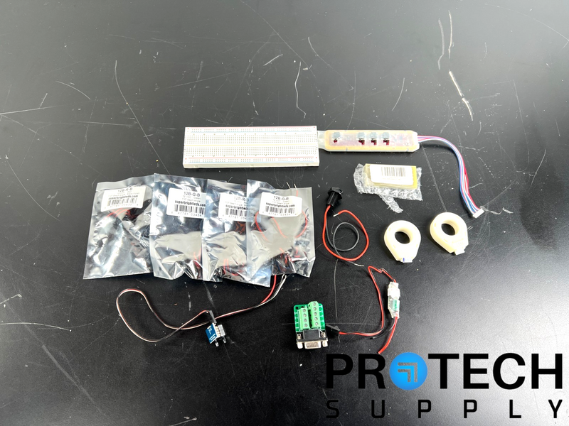 Load image into Gallery viewer, Lot of Misc LED Indicators / Breadboard / KH PCB / Pressure Sensor