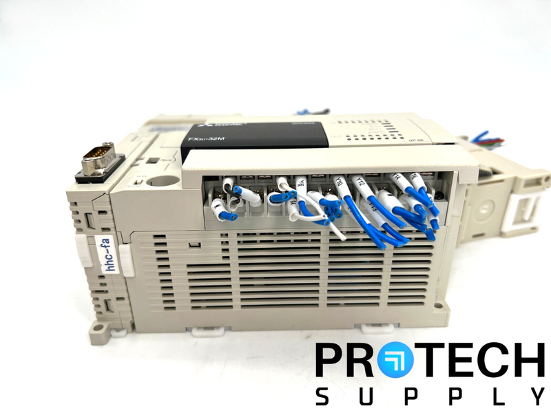 Load image into Gallery viewer, Mitsubishi MELSEC FX3U-32M CPU + AX2N-1PG Programmable Controller w/ WARRANTY