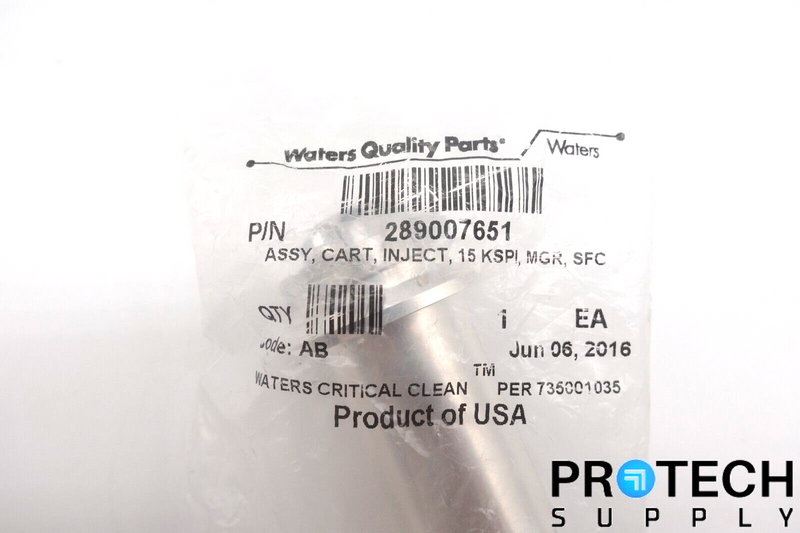 Load image into Gallery viewer, Waters 289007651 Assembly Cartridge Injection 15 KPSI MGR SFC NEW w/ WARRANTY