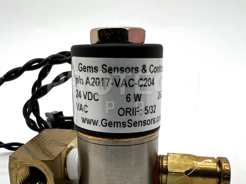 Load image into Gallery viewer, Gems Sensors & Controls A2017-VAC-C204 Solenoid Valve with WARRANTY