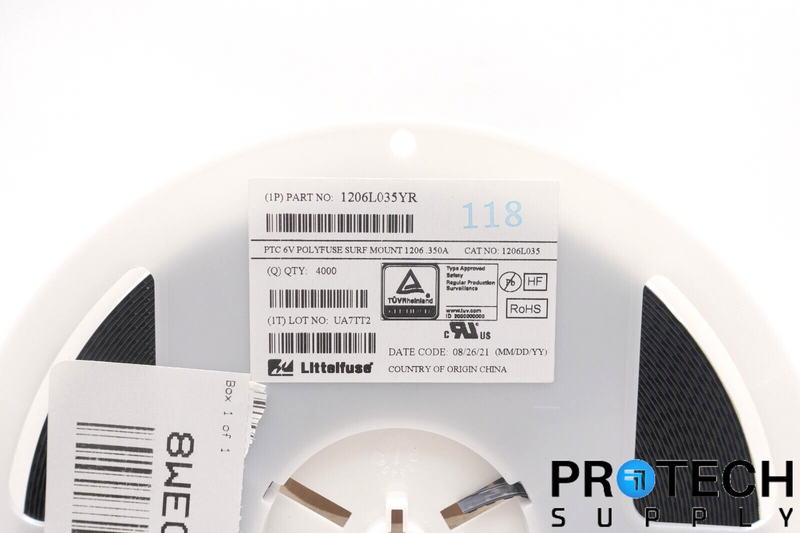 Load image into Gallery viewer, (4000/Reel) Littelfuse 1206L035YR PTC Resettable Fuse 6V 350mA 1206 NEW