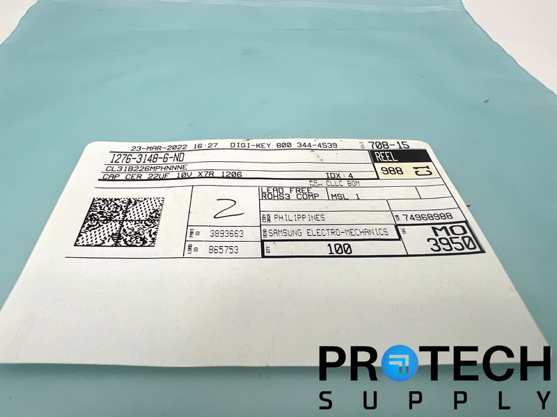 Load image into Gallery viewer, (100 Per Reel) Samsung Electro CL31B226MPHNNNE Capacitor NEW w/ WARRANTY