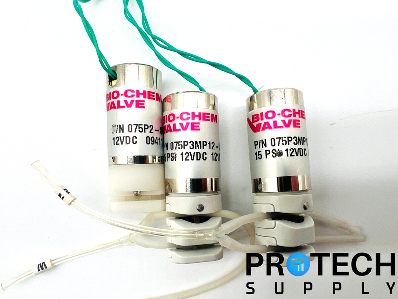 Load image into Gallery viewer, Set of 3 Bio-Chem Solenoid Valve Assembly 973-263-3001 with WARRANTY