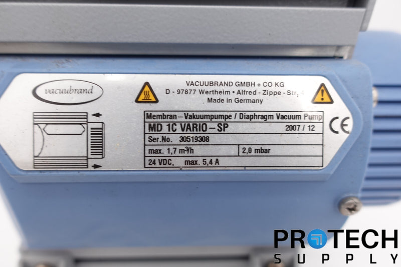 Load image into Gallery viewer, Vacuubrand Diaphragm Vacuum Pump MD 1C VARIO-SP with WARRANTY
