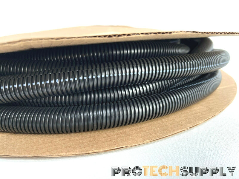 Load image into Gallery viewer, CRNYL CRNYL6/.75X50 Nylon Flexible Slit Corrugated Tubing 3/4" 50' Length