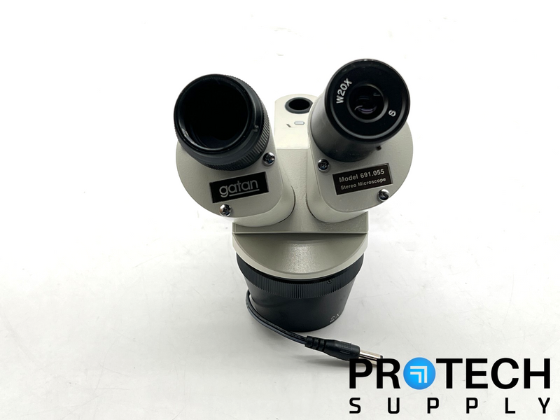 Load image into Gallery viewer, Gatan 691.055 Stereo Microscope Head W20X with WARRANTY
