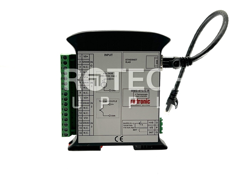 Load image into Gallery viewer, Rotronic RMS-4TC-L-R 4-Channel Thermocouple with WARRANTY
