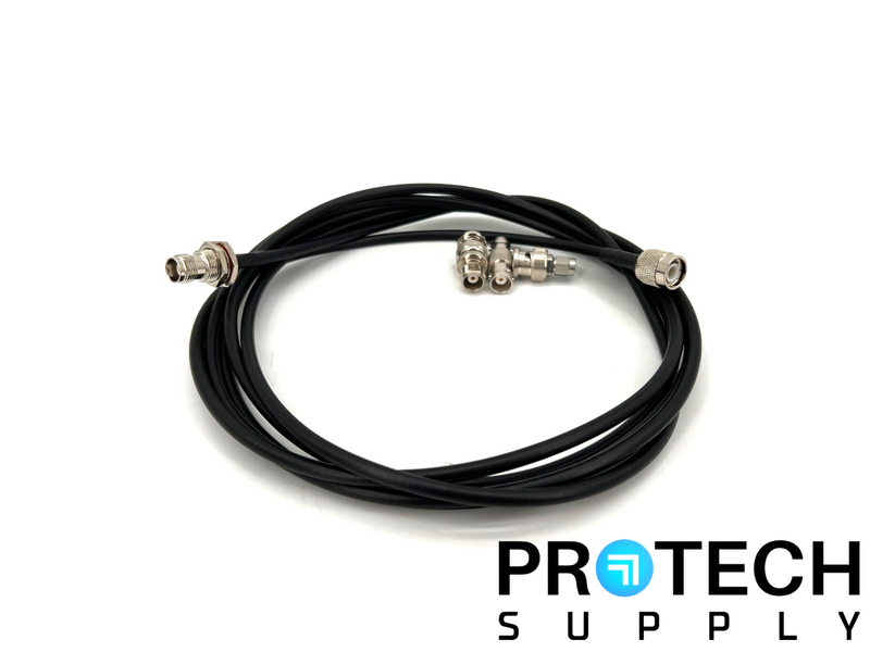 Load image into Gallery viewer, Unbranded TNC Male to Female Coaxial Extension Cable 6ft + Adapters w/ WARRANTY