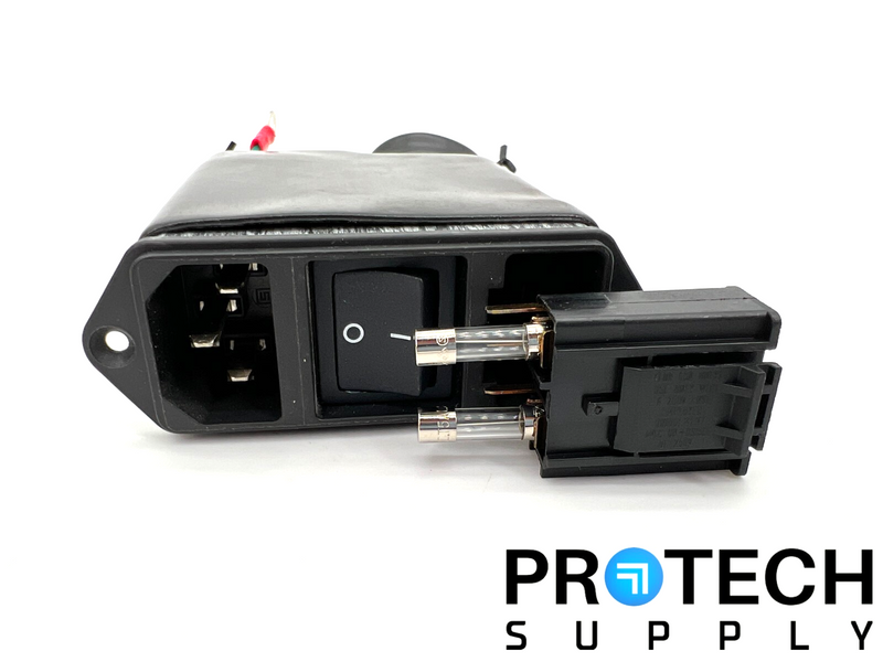 Load image into Gallery viewer, SCHURTER CD44.1101.151 Power Entry Connector 6A 125/250VAC 50/60Hz with WARRANTY