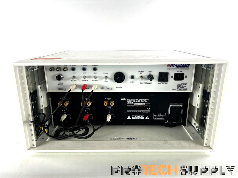Load image into Gallery viewer, Weltronics 2N100-3 Power Amp with ETS-Lindgren EMFC MK IV with WARRANTY