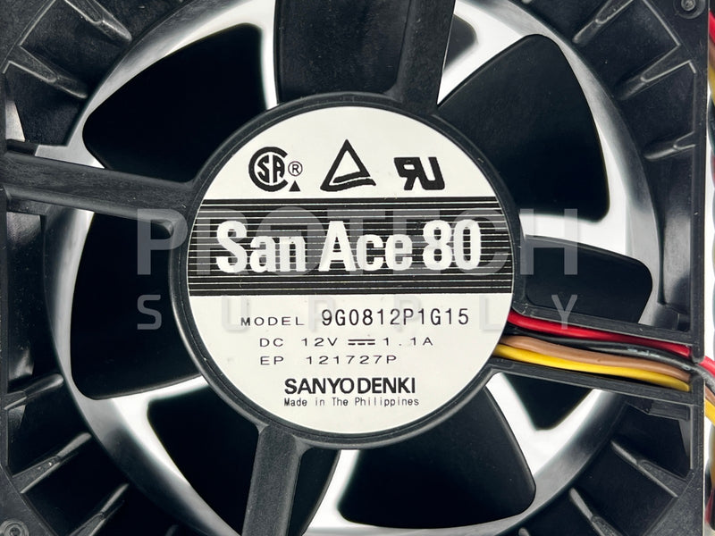 Load image into Gallery viewer, Sanyo Denki 9G0812P1G15 Cooling Fan 80 x 80mm NEW GUARANTEED