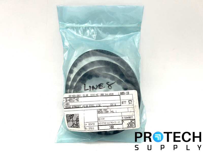 Load image into Gallery viewer, (Approx 70) Keystone Electronics Round Standoff Threaded 36-4891CT-ND