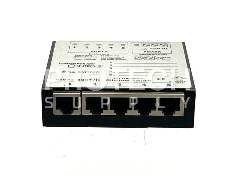 Load image into Gallery viewer, Contemporary Controls EIBA5-100T/R Ethernet Switch 10/100Mbps GUARANTEED