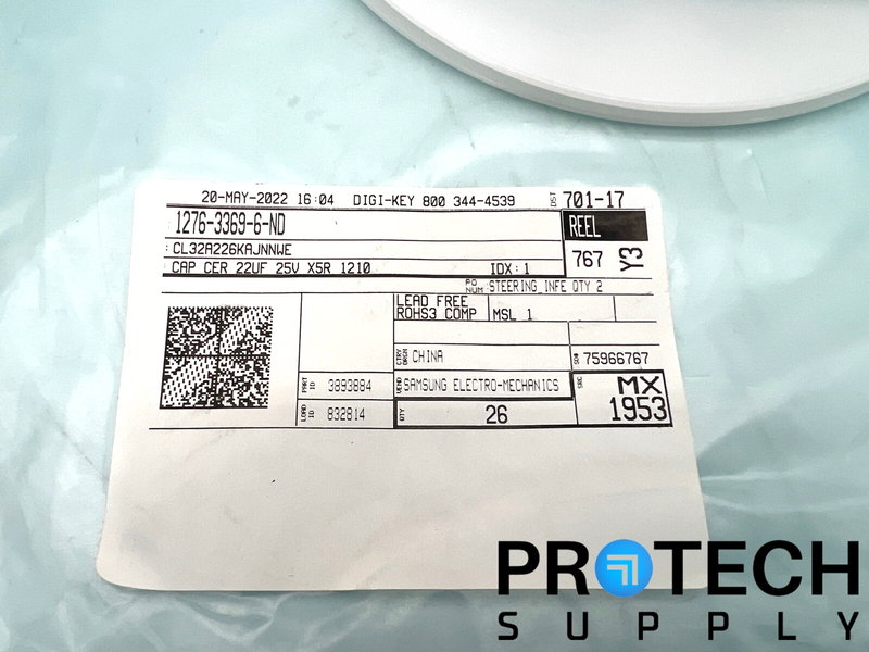 Load image into Gallery viewer, 26/Pk Samsung Electro CL32A226KAJNNWE 25V Ceramic Capacitor with WARRANTY