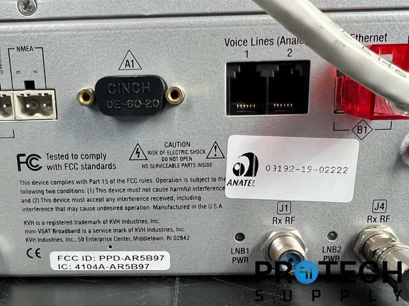 Load image into Gallery viewer, KVH Industries Mini-VSAT Broadband 02-2203-01 TracPhone Control Unit