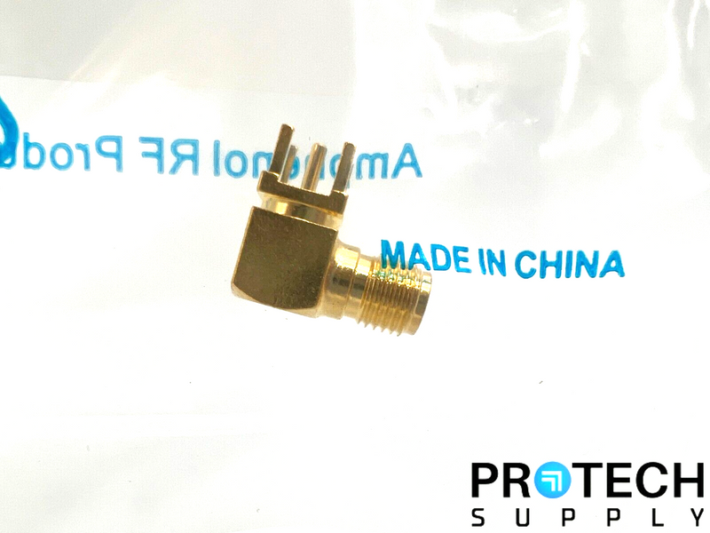 Load image into Gallery viewer, Amphenol RF SMA Connector Jack Female Socket 901-0143-6RFX NEW with WARRANTY