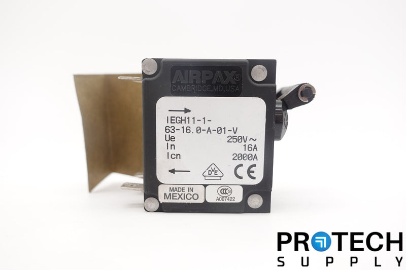 Load image into Gallery viewer, Airpax IEGH11-1-63-16.0A-01-V Circuit Breaker 2-Pole 16A with WARRANTY