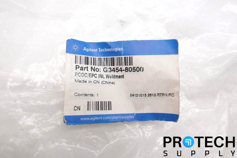 Load image into Gallery viewer, Agilent G3454-80500 COC/EPC Inlet Weldment Assembly for 7890 GC with WARRANTY