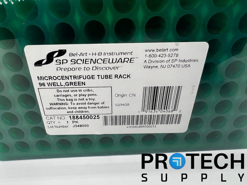 Load image into Gallery viewer, (5/Pk) SP Scienceware 188450025 Microcentrifuge Tube Rack 96 Well NEW