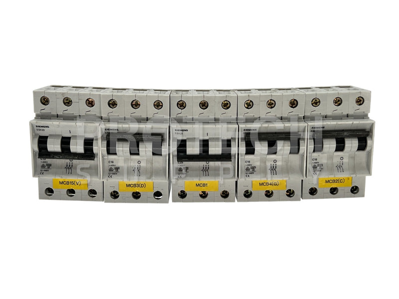 Load image into Gallery viewer, (Lot of 16) SIEMENS Circuit Breaker 5SX22 / 5SX23 / 5SM1346-0SC70 with WARRANTY