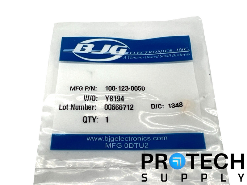 Load image into Gallery viewer, BJG 100-123-0050 RF Straight Adapter NEW with WARRANTY