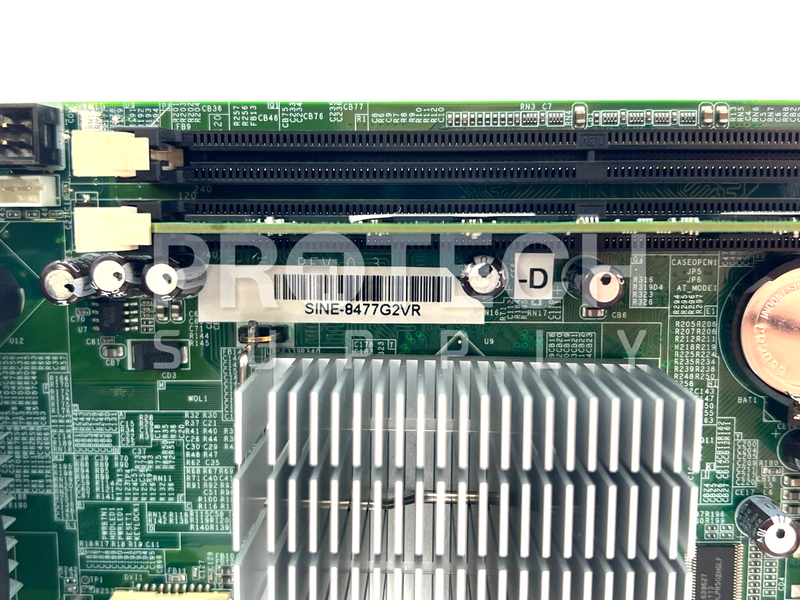 Load image into Gallery viewer, SINE-8477G2VR Mother Board + Intel Heat Sink Assy GUARANTEED