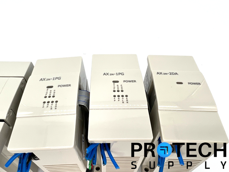 Load image into Gallery viewer, Mitsubishi MELSEC FX3U-32M CPU + AX2N-1PG Programmable Controller w/ WARRANTY