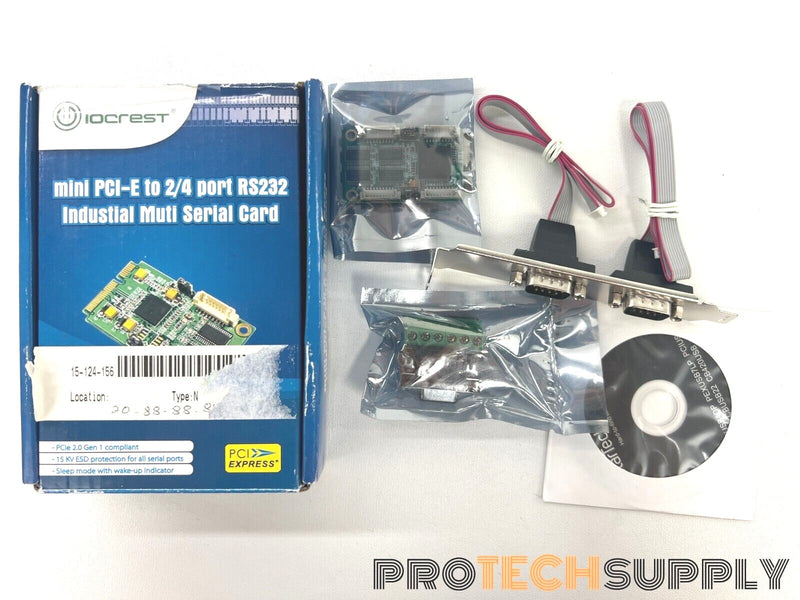Load image into Gallery viewer, NEW IOCrest SI-MPE15047 4-Port Mini Pci-E Controller Card with WARRNTY