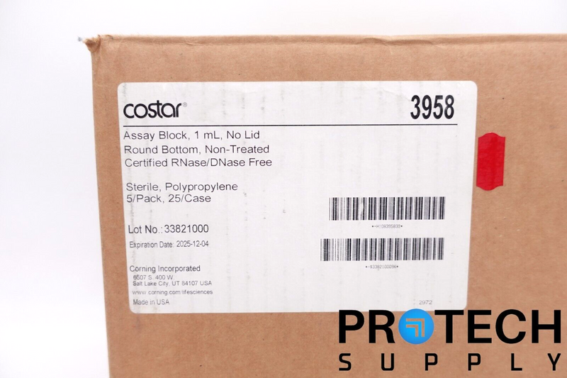 Load image into Gallery viewer, (25/Case) Corning Costar 3958 96-well Clear Round Bottom 1mL Well Plate NEW