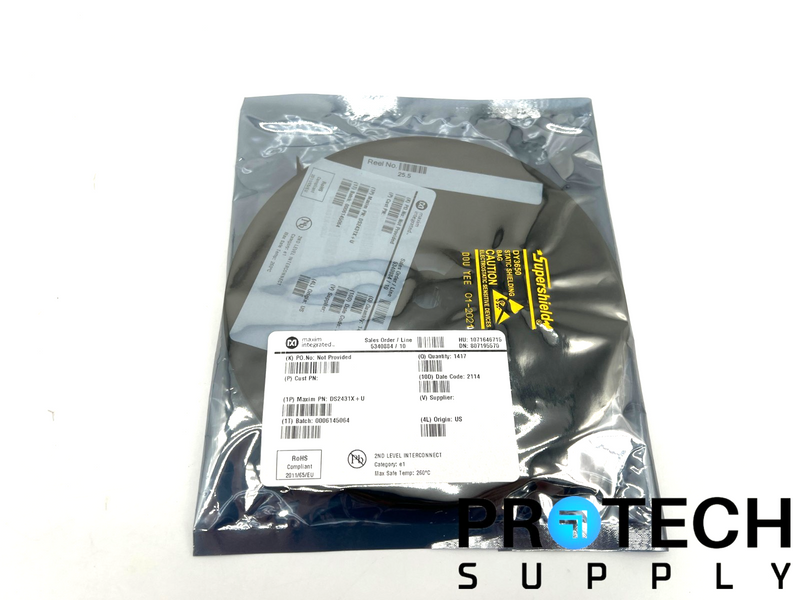Load image into Gallery viewer, (2460/Pk) Maxim Itegrated DS2431X+U EEPROM Memory IC NEW with WARRANTY