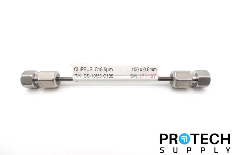 Load image into Gallery viewer, Higgins Analytical Clipeus C18 5um CS-10M5-C185 Column 100 x 0.5mm with WARRANTY