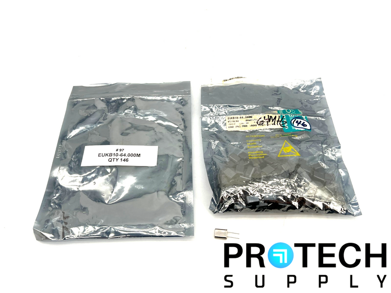 Load image into Gallery viewer, (146/Pk) Ecliptek EUKB10-64.000M Crystal 64MHz with WARRANTY