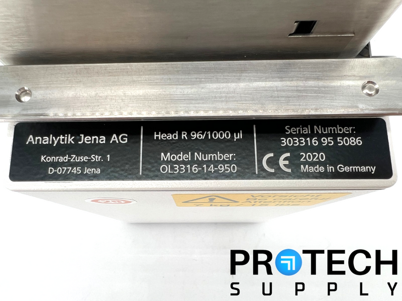 Load image into Gallery viewer, Analytik Jena AG OL3316-14-950 CyBio FeliX Head R 96/1000ul with WARRANTY
