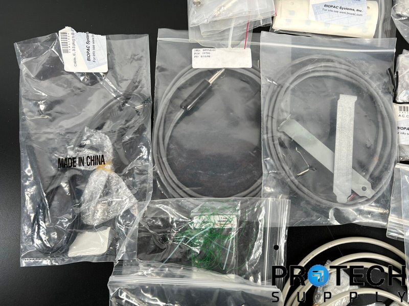 Load image into Gallery viewer, Lot of Misc Biopac Cable + Accessories