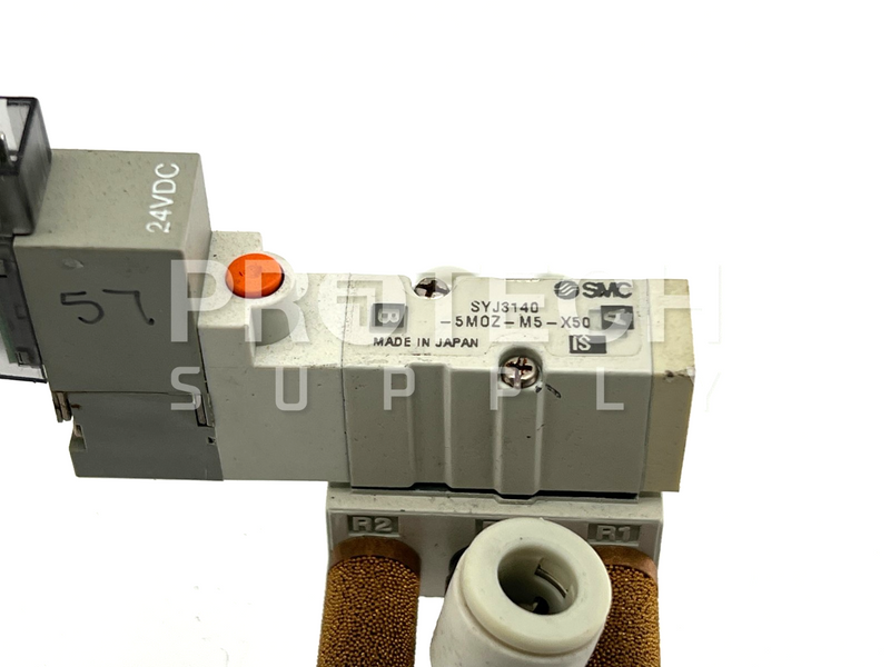 Load image into Gallery viewer, (Lot of 4) SMC SYJ3140-5MOZ Solenoid Valves 24VDC