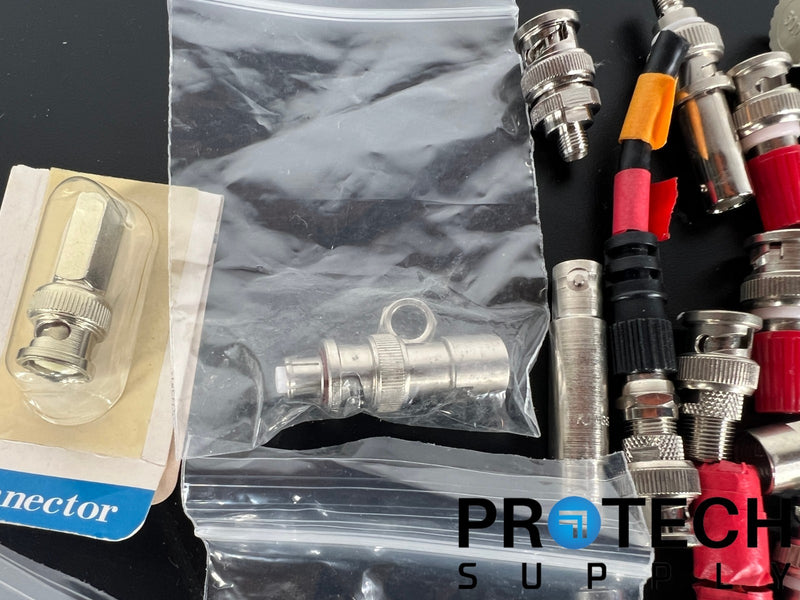 Load image into Gallery viewer, Lot of Misc Coax Coaxial Connectors