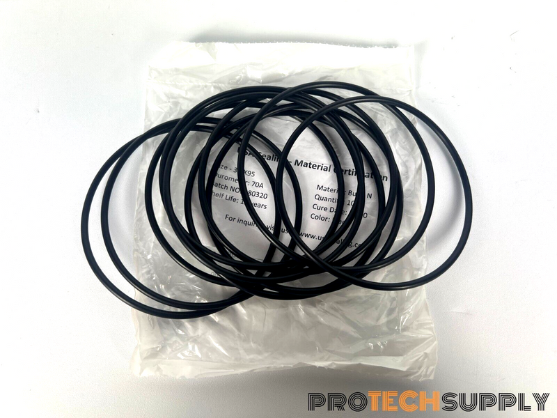Load image into Gallery viewer, USA Sealing ZUSAH3.5X95 "O" Rings 3.5x95mm 70A Buna N 10 Pack NEW with WARRANTY