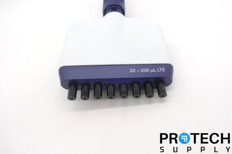 Load image into Gallery viewer, Rainin Pipet-Lite XLS L-200 / 20-200 uL LTS / 8-Channel Pipette with WARRANTY