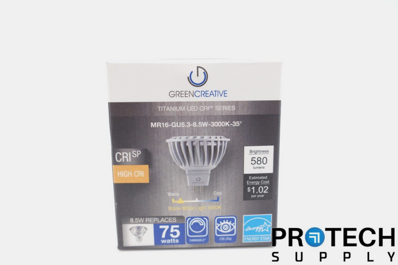 Load image into Gallery viewer, Green Creative MR16-GU5.3 Titanium LED CRI NEW with WARRANTY