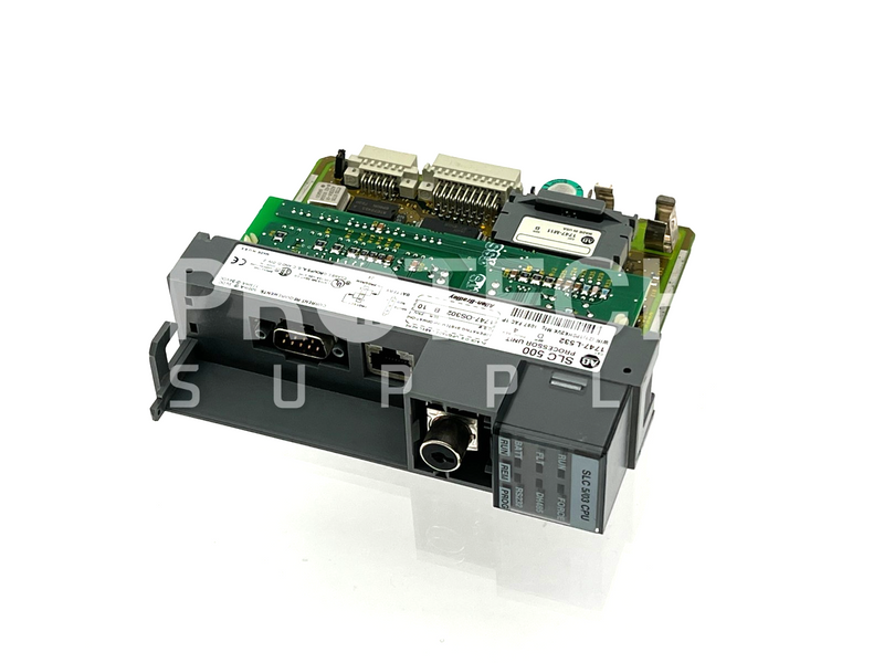 Load image into Gallery viewer, Allen Bradley 1747-L532 SLC 500 Processor Unit + Flash Memory Module w/ WARRANTY