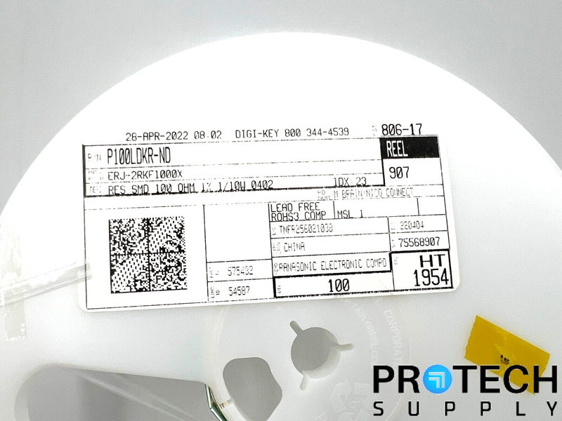 Load image into Gallery viewer, (Approx 60) Panasonic Electronic Chip Resistor P100LDKR-ND with WARRANTY