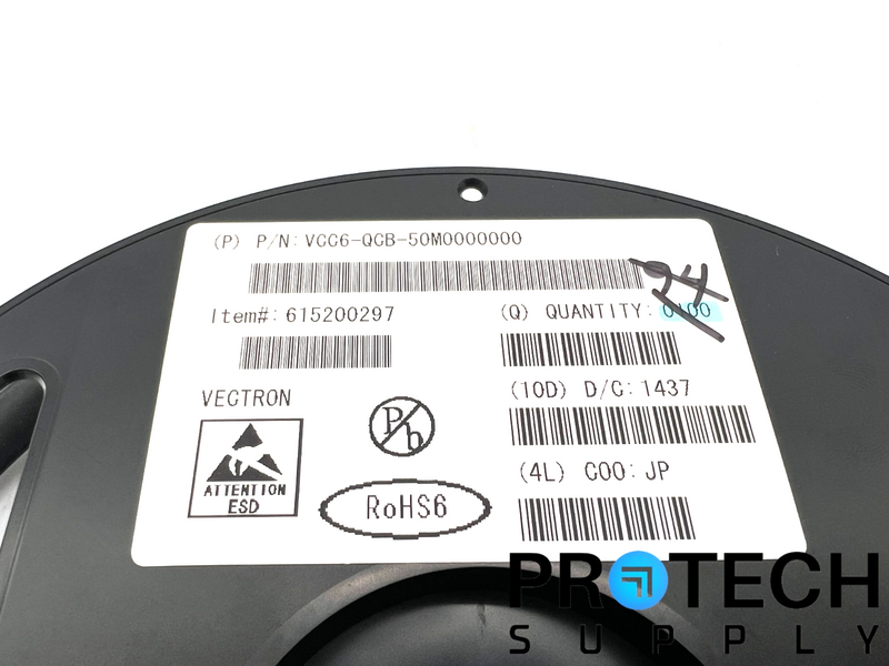 Load image into Gallery viewer, (85/Pk) Microchip VCC6-QCB-50M0000000 Oscillator 50mA 3.3V with WARRANTY