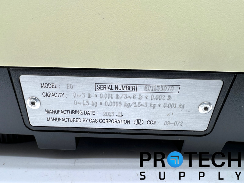 Load image into Gallery viewer, CAS Corporation ED-3 Counting Scale + Power Adapter with WARRANTY