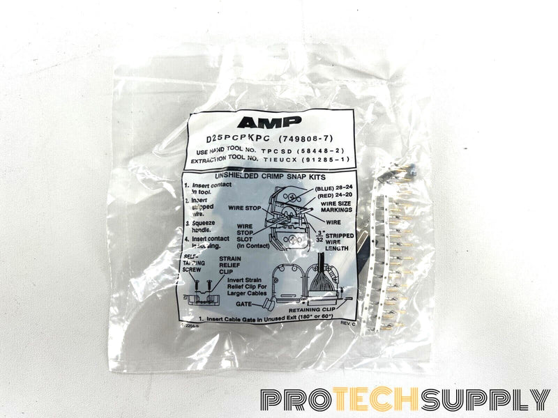Load image into Gallery viewer, NEW AMP D25PCPKPC Unshielded Crimp Snap Kit with WARRANTY