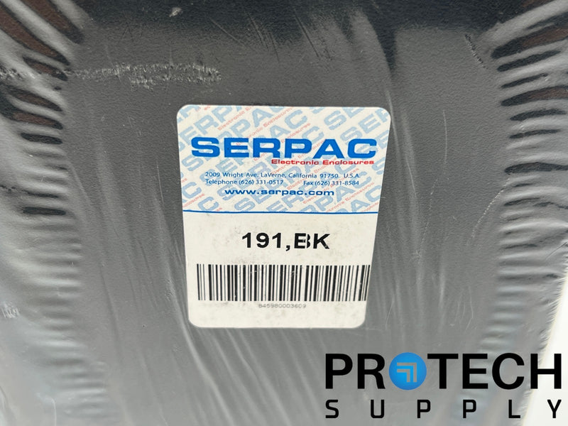 Load image into Gallery viewer, Serpac 191 BK Plastic ABS Enclosure NEW